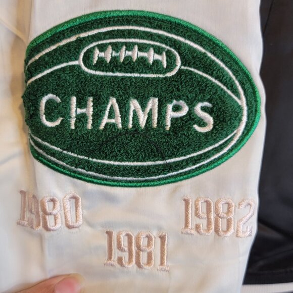 PacSuc Athletics Women's Black Varsity Jacket XS/S New With Tags - Picture 9 of 15